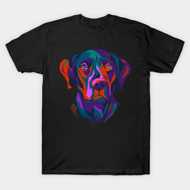 Dog popart T-Shirt by BAJAJU